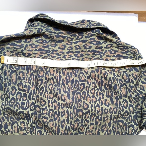 Leopard Print Long Sleeve Dress Small - Picture 9 of 12